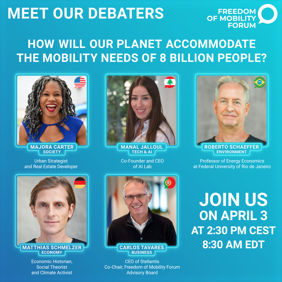 "منتدى حرية التنقل" يجمع خبراء من آفاق متنوعة لمناقشة مستقبل التنقل